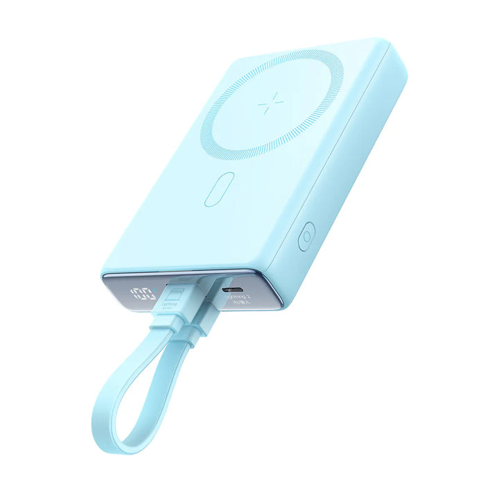 Joyroom Magnetic Wireless Power Bank with Built-in Cable & Kickstand 10K