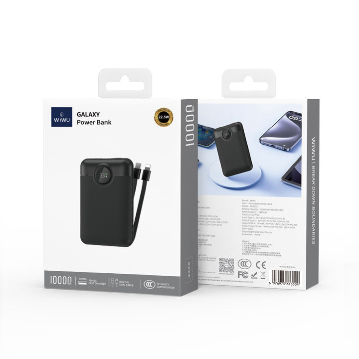 Wiwu Galaxy Power Bank 10,000mAh