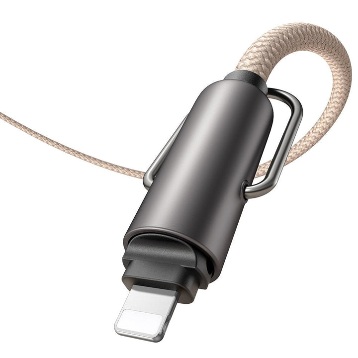Mcdodo 2 in 1 Usb-C to Lightning Charging Crossbody Phone Lanyard