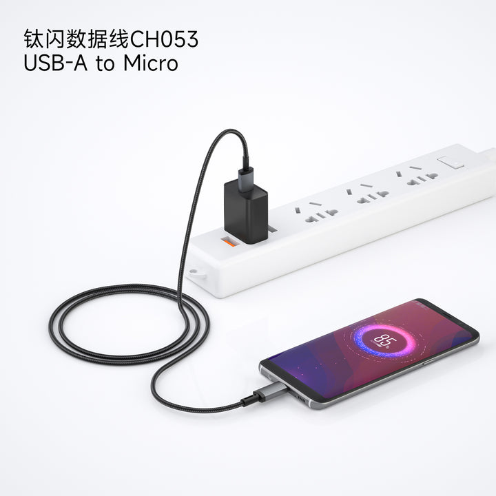 Wiwu Titanlink A to Micro Charging Cable