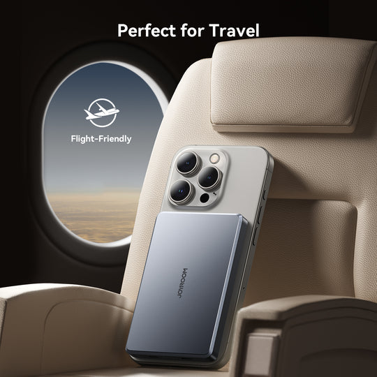 Joyroom Ultra-Slim Metal Magnetic Wireless Power Bank 10K