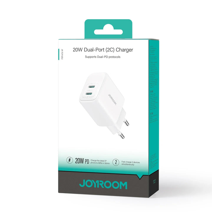 Joyroom 20W Dual-Port
(2C) Charger