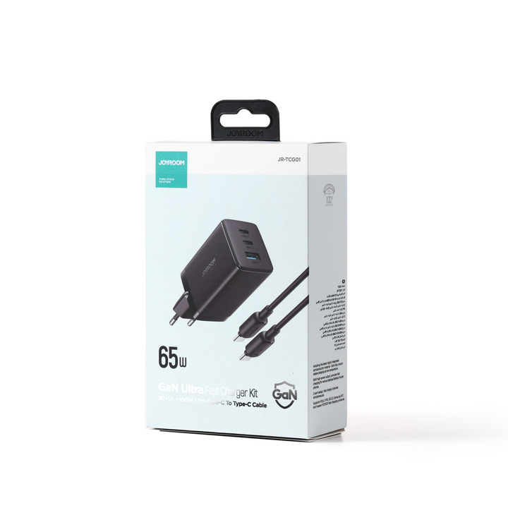 Joyroom 65W Fast
Charger + 100W C to C Cable