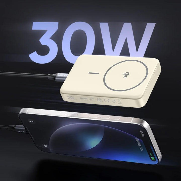 Mcdodo 30W Qi2 Magnetic Wireless Charging 10K  Power Bank