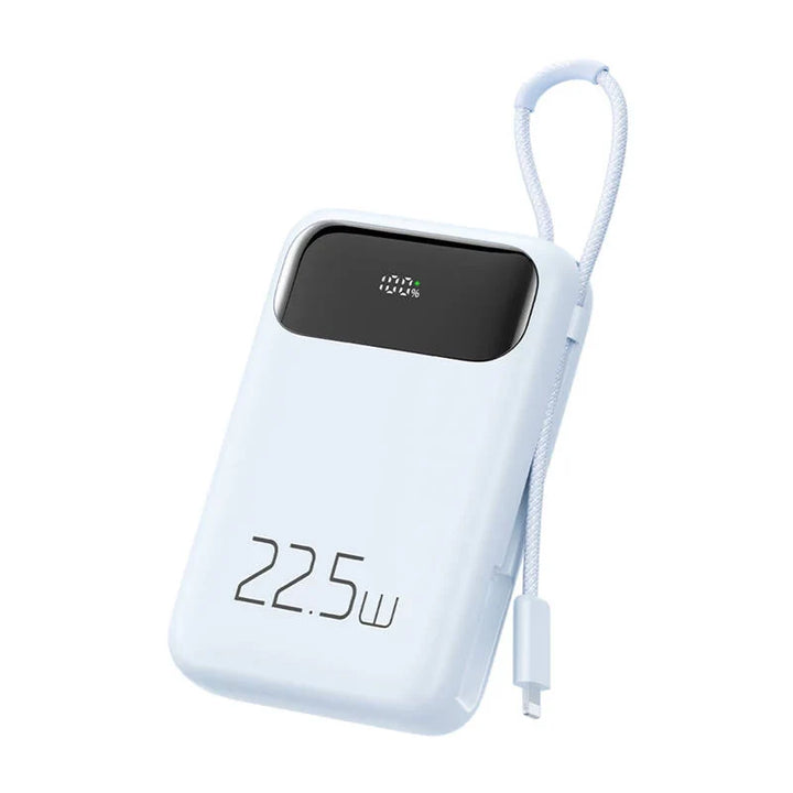 Mcdodo 22.5W 10K  Power Bank With Built-in Lightning Cable