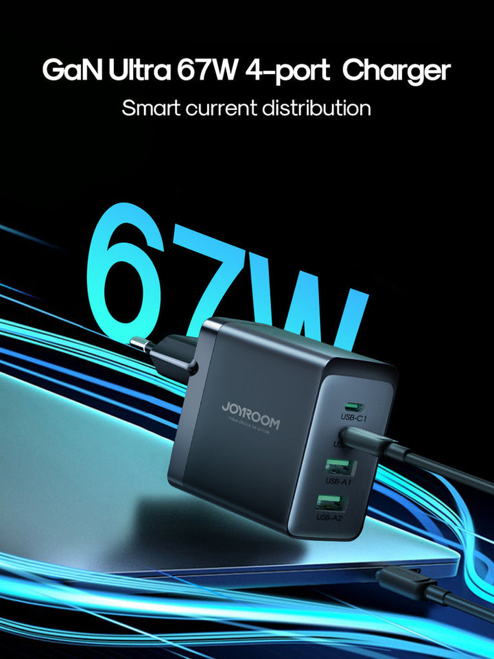 Joyroom 67W Fast
Charger + 100W C to C Cable