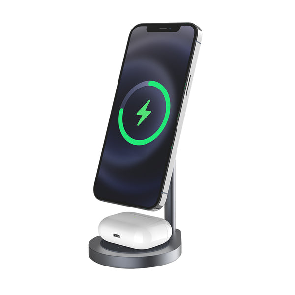 Wiwu Power Air X25 2-in-1 Wireless Charger