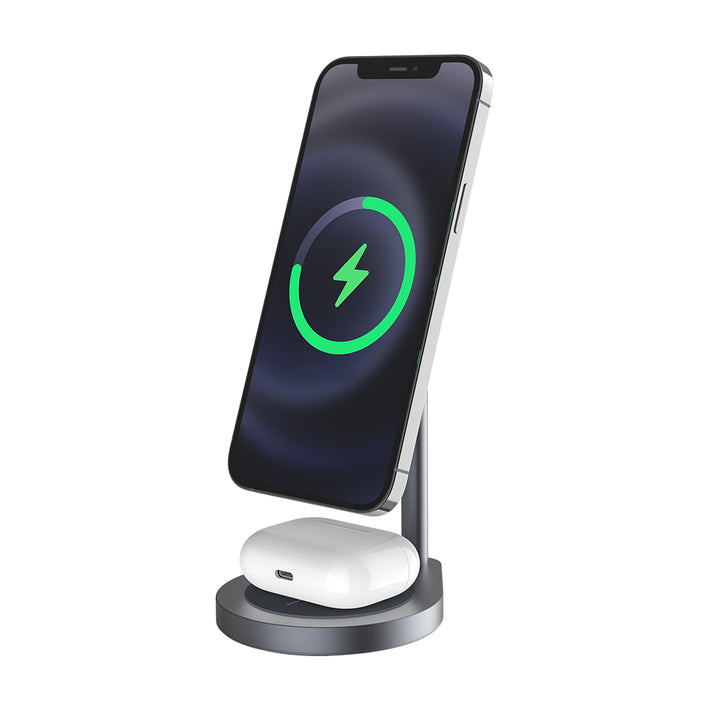 Wiwu Power Air X25 2-in-1 Wireless Charger