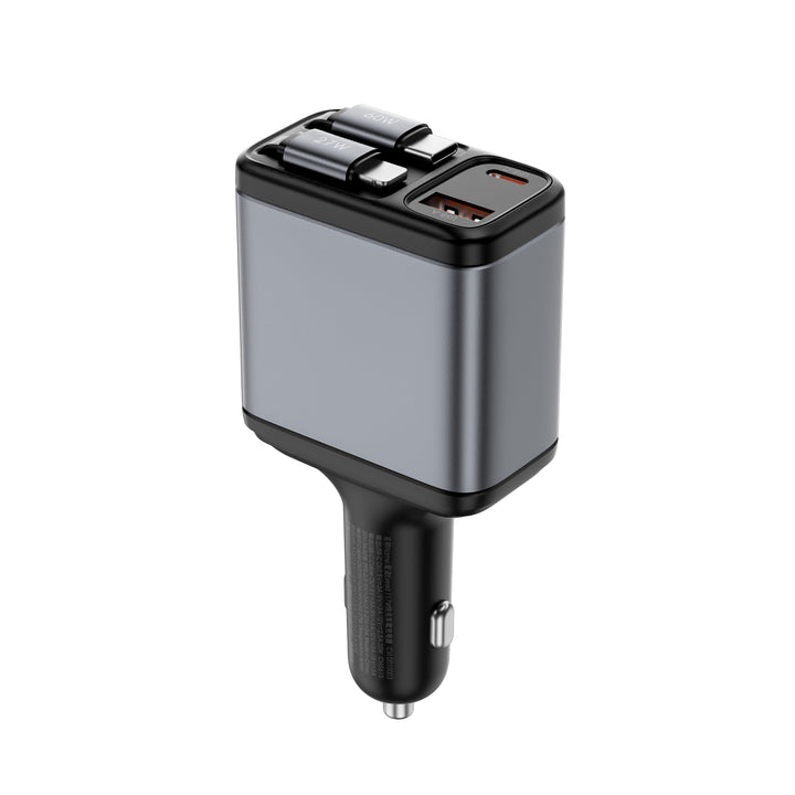 Wiwu Exceed Triple-Port Fast Car Charger