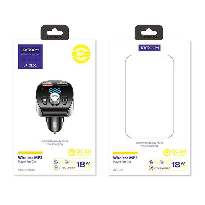 Joyroom Wireless MP3 Player + Car Charger