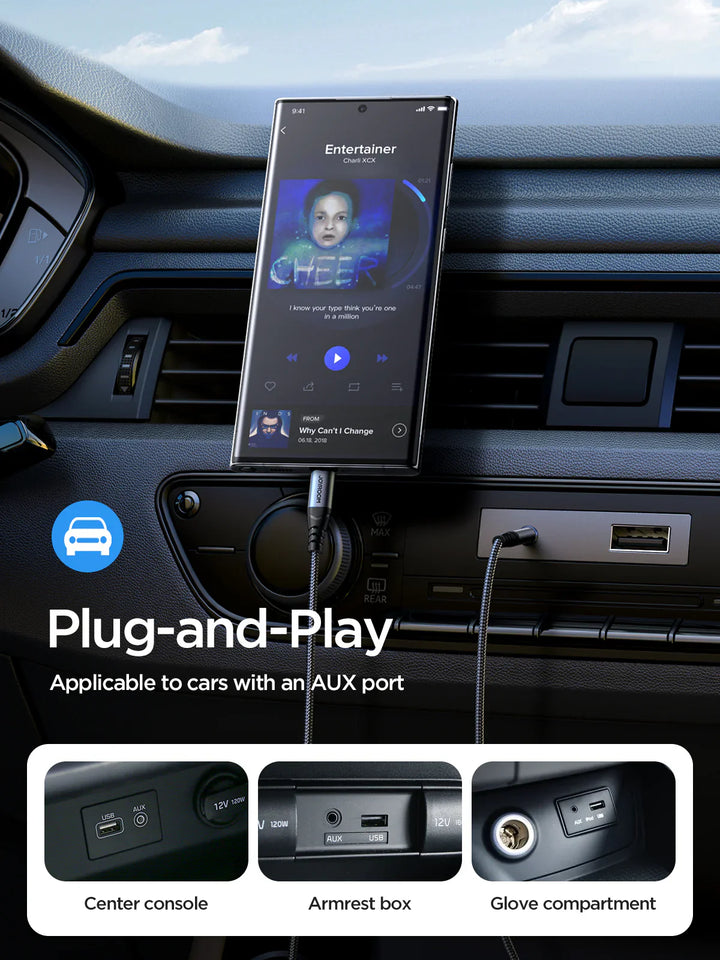 Joyroom Audio-Transfer Series AUX Audio Cable (Type-C to 3.5mm)