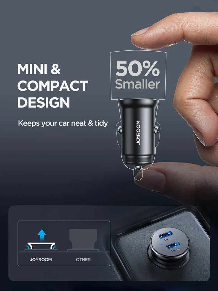 Joyroom Car
Charger A+C 30W