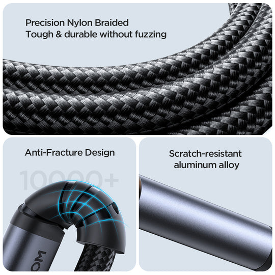Joyroom Audio-Transfer Series AUX Audio Cable (3.5mm Male to 3.5mm Male)