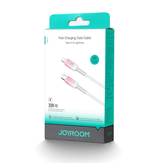 Joyroom 30W Fast Charging Data Cable (Type-C to Lightning) For Apple