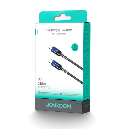 Joyroom 30W Fast Charging Data Cable (Type-C to Lightning) For Apple