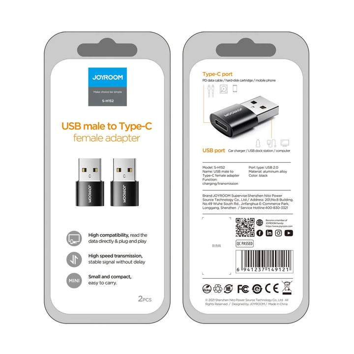 Joyroom Converter ( Usb C To Type A)