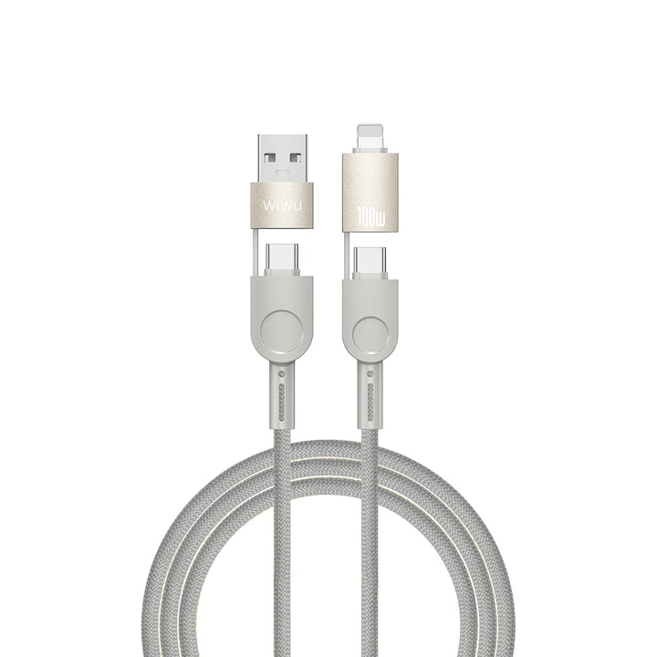 Wiwu Raptort 4-in-1 100W Charging Cable