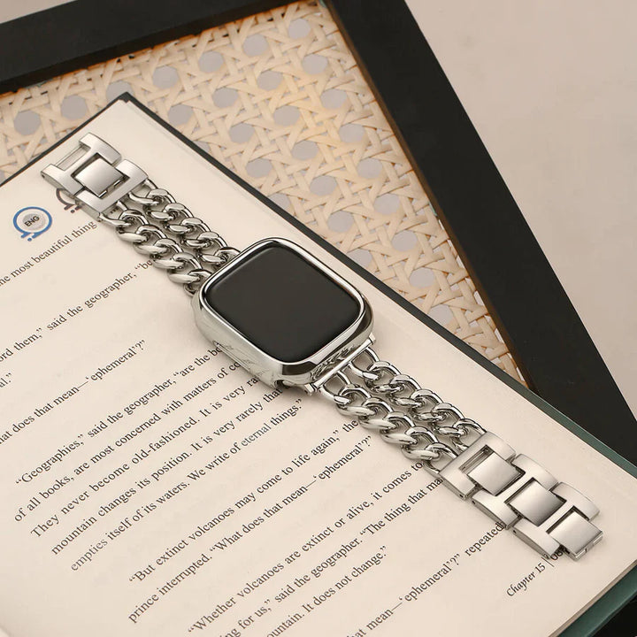 Metal Double Chain Strap for Apple Watch