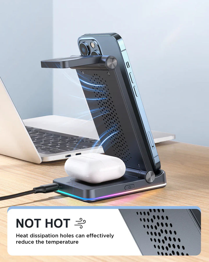 Joyroom 3-in-1
Foldable Wireless Charging Station