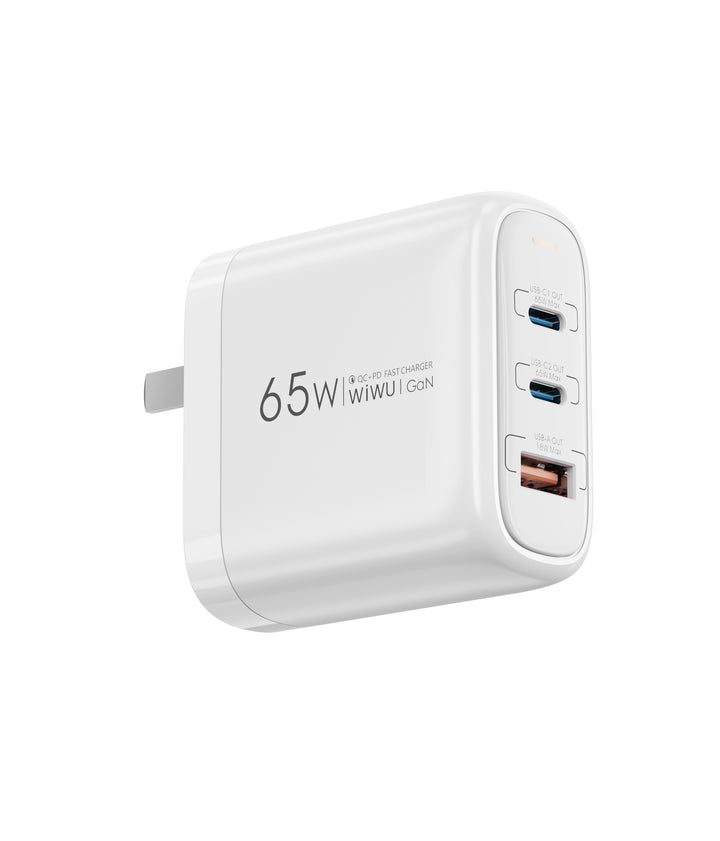 Wiwu Ark GaN 65W PD+QC Fast Charger
