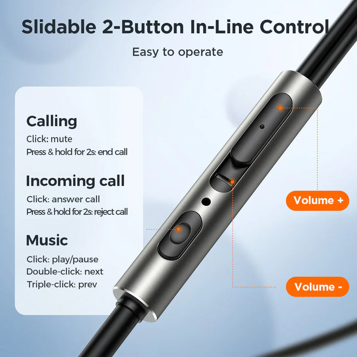 Joyroom Wired Earbuds (3.5 Audio)