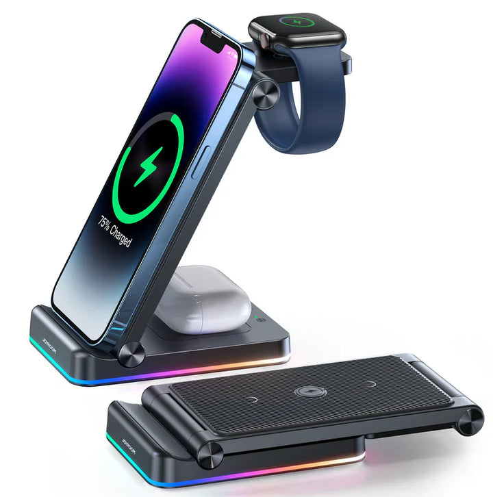 Joyroom 3-in-1
Foldable Wireless Charging Station