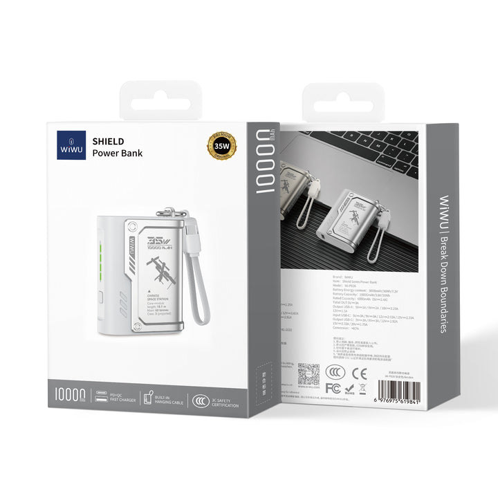Wiwu Shield Power Bank 10,000mAh