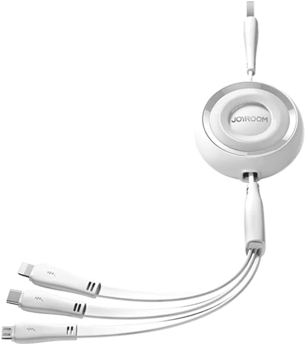 Joyroom 3- in-1 mini Retractable Charging Cable