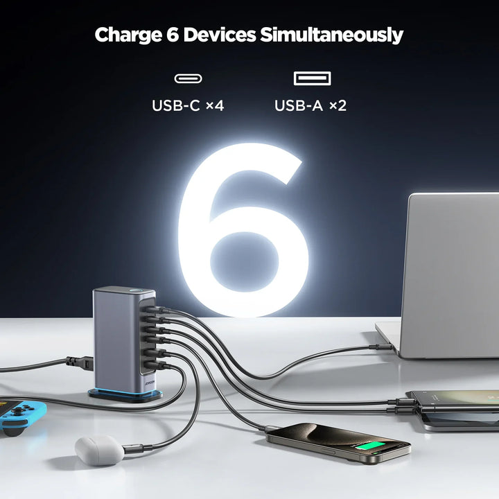 Joyroom 65W Gan Multi-
Port Charger
