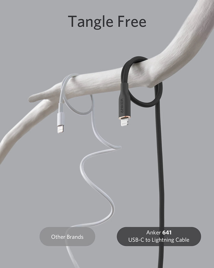 Anker Super Strong Silicone Cable Usb C To Lightning For Apple Devices