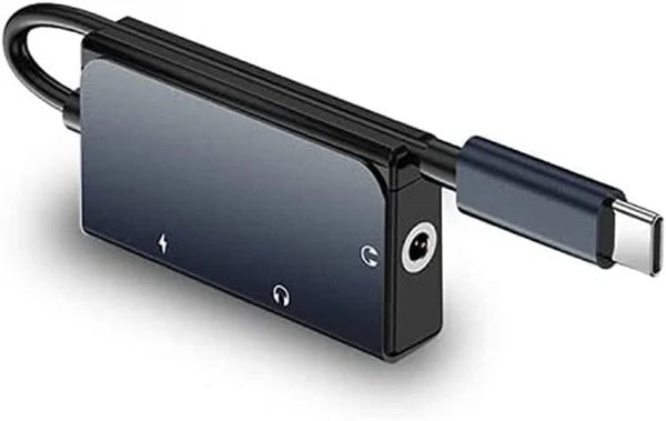 Wiwu Type-C to Dual Type-C + 3.5mm Adapter LT02 Pro