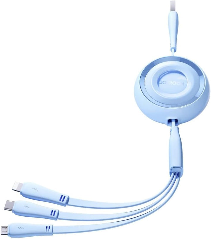 Joyroom 3- in-1 mini Retractable Charging Cable