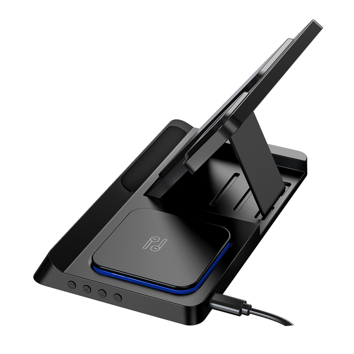Wiwu 5-in-1 Wireless Charging Station with Clock