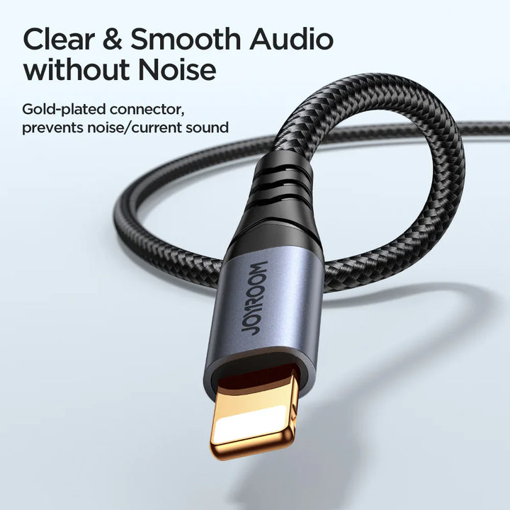 Joyroom Audio-Transfer Series AUX Audio Cable (Lightning to 3.5mm)