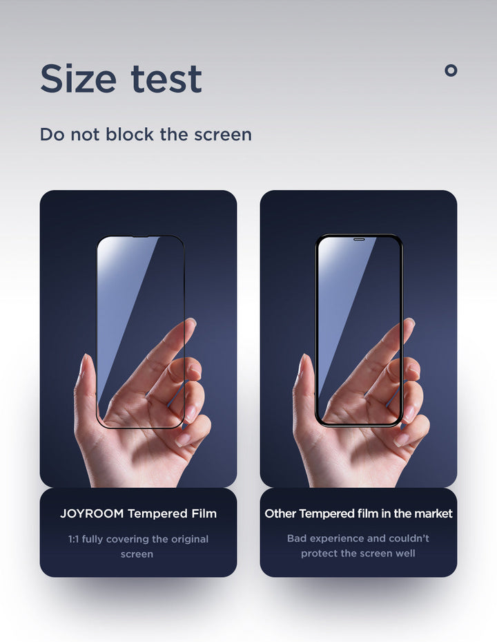 Joyroom Clear Screen Protector For IPhone