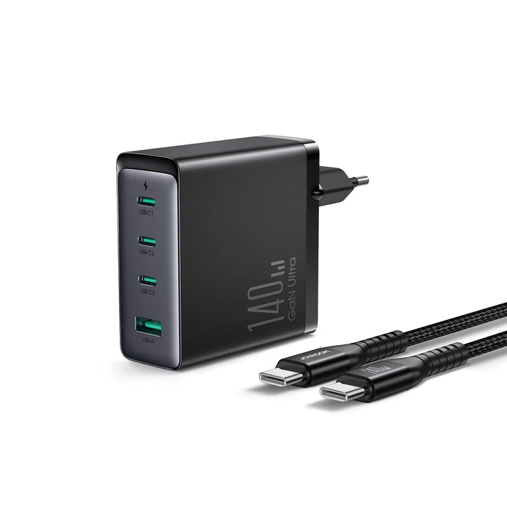 Joyroom Gan Ultra
140W Fast Charger + (C to C) Cable