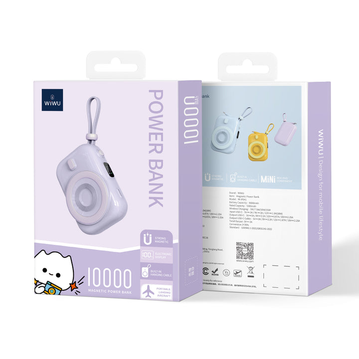Wiwu Snail Magnetic Power Bank 9600mAh
