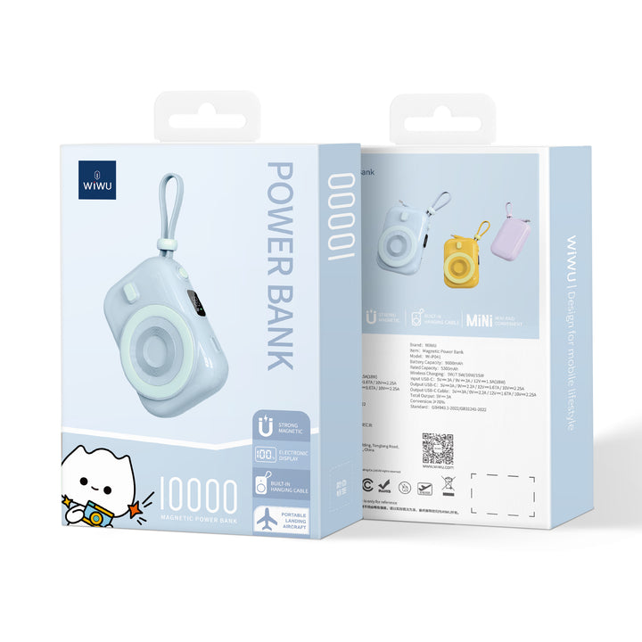 Wiwu Snail Magnetic Power Bank 9600mAh