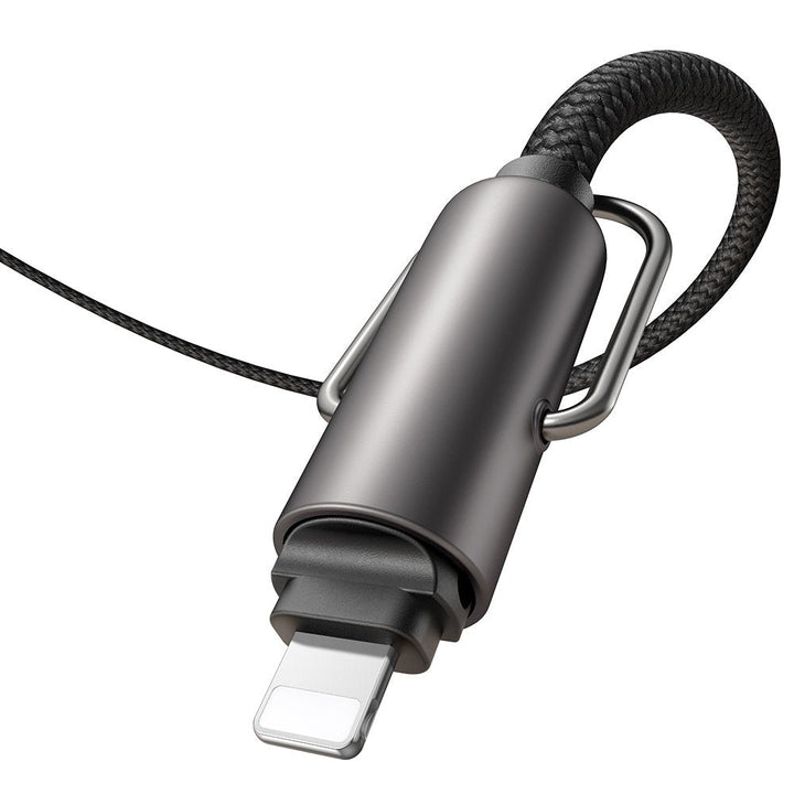 Mcdodo 2 in 1 Usb-C to Lightning Charging Crossbody Phone Lanyard