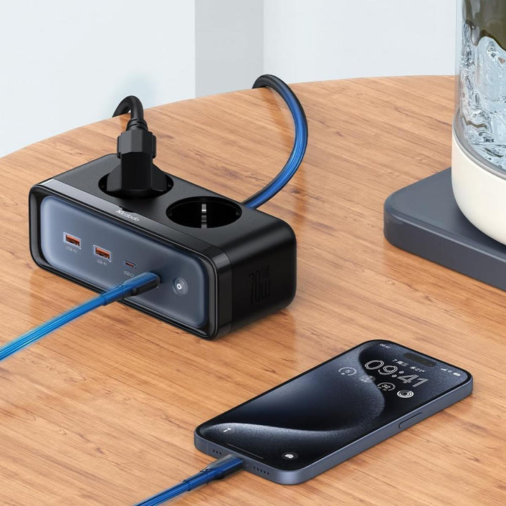 Mcdodo 70W GAN Lightning Protection Power Strip(EU)
