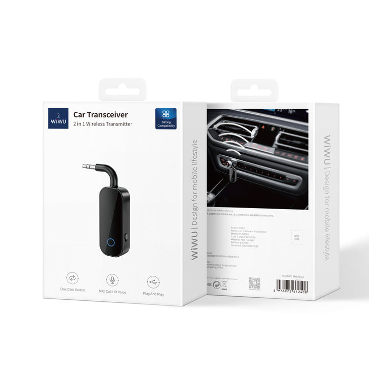 Wiwu Bluetooth 2-in-1 Audio Transmitter