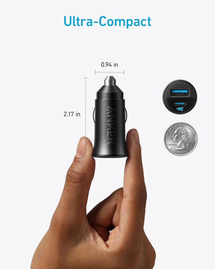 Anker Car Charger 30W (2 Ports)