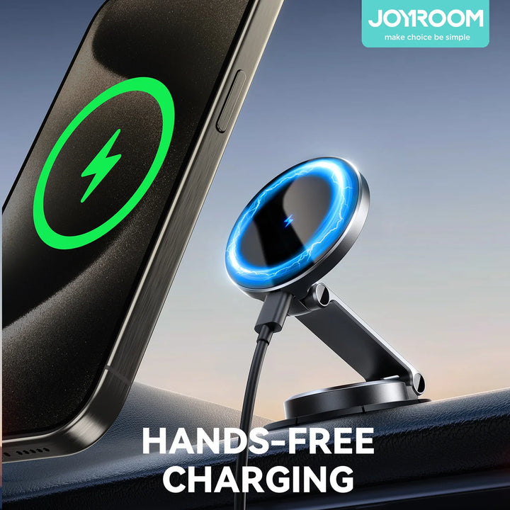 Joyroom Magsafe Wireless Car Charger Holder (Dashboard)