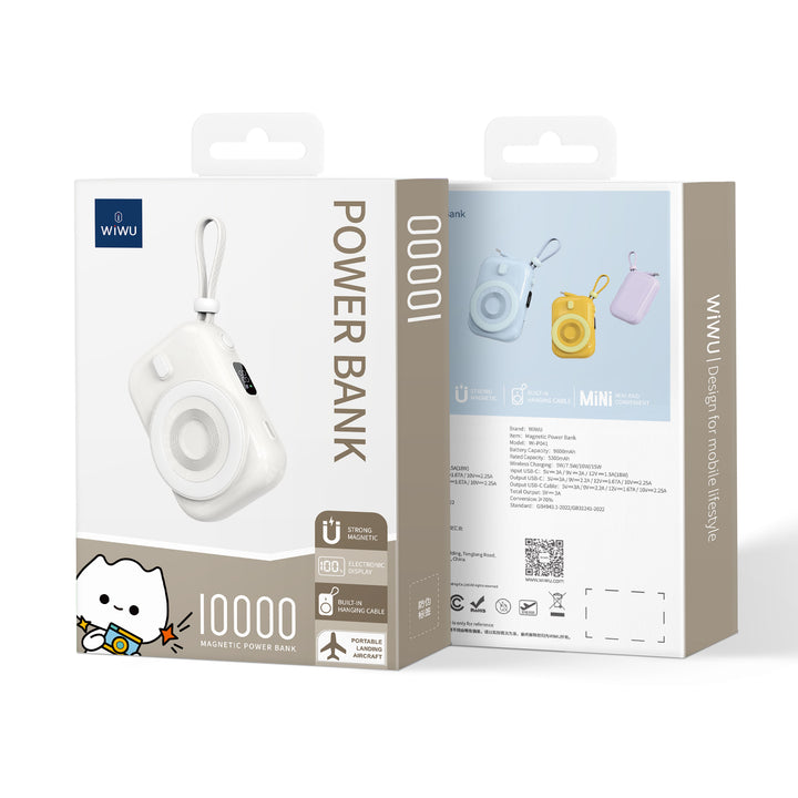 Wiwu Snail Magnetic Power Bank 9600mAh