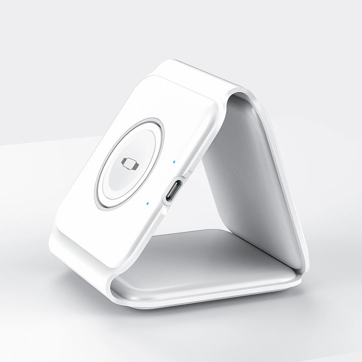Wiwu Magnetic Foldable 3-in-1 Wireless Charger