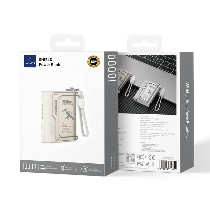 Wiwu Shield Power Bank 10,000mAh