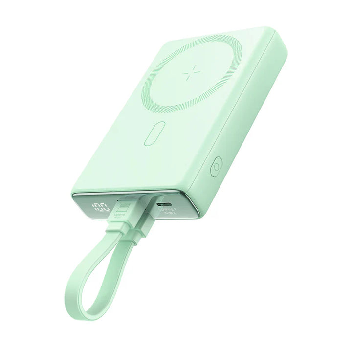 Joyroom Magnetic Wireless Power Bank with Built-in Cable & Kickstand 10K