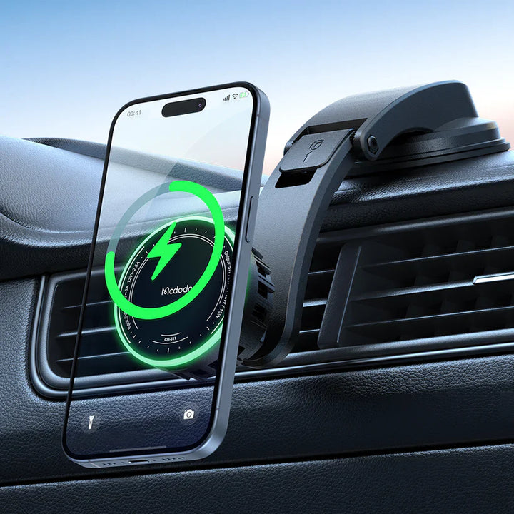 Mcdodo 15W Magnetic Wireless Car Charger with Cooling Fan