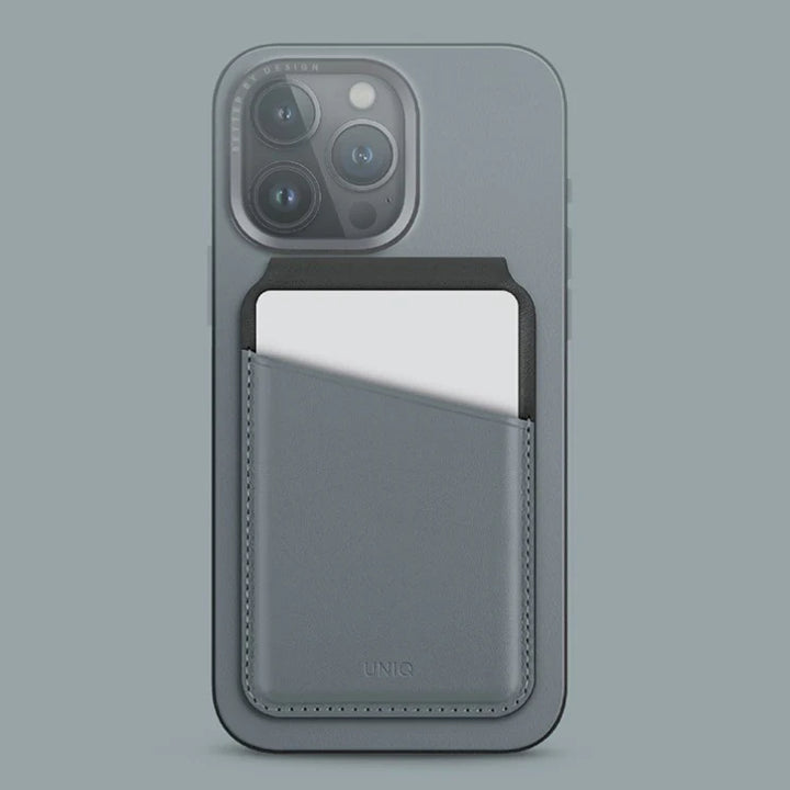 UNIQ LYDEN DS RFID-BLOCKING MAGNETIC CARD HOLDER WITH STAND