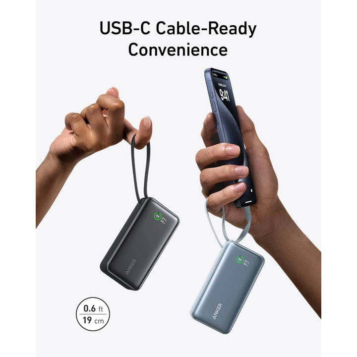 Anker Pocket Friendly PowerBank 10K 30W With Smart Display